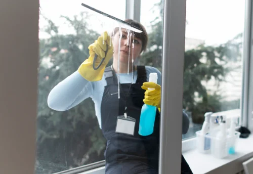 Nettoyage de vitres intérieures et extérieures à Leynes